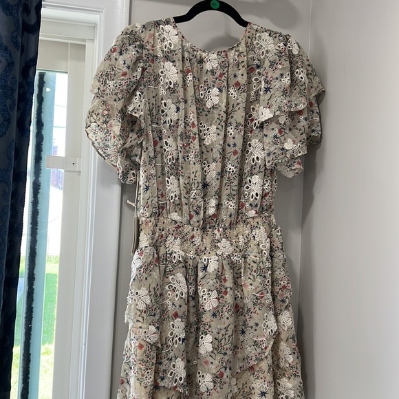 Tularosa Blanche Dress in Cream Jasmine floral - Picture 7 of 9